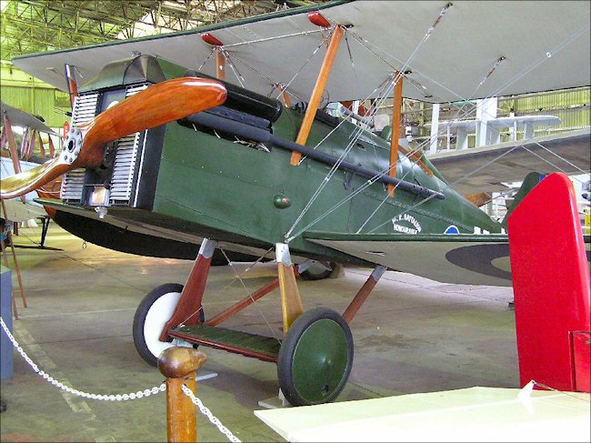 The Royal Aircraft Factory SE5A WW1 Fighter Biplane