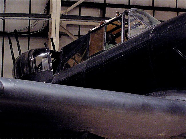 WW2 RAF Boulton Paul Defiant Night Fighter front view
