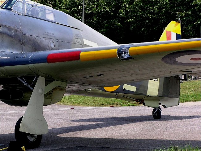 WW2 Battle of Britain Hawker Hurricane fighter