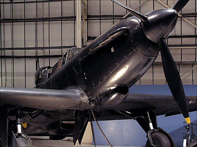 WW2 RAF Boulton Paul Defiant Night Fighter were mistaken for a spitfire