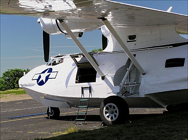 US Navy Surviving Catalina Flying boat anti-submarine bomber