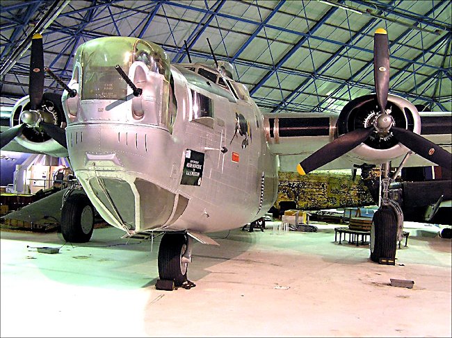 WW2 USAAF B-24 Liberator heavy bomber