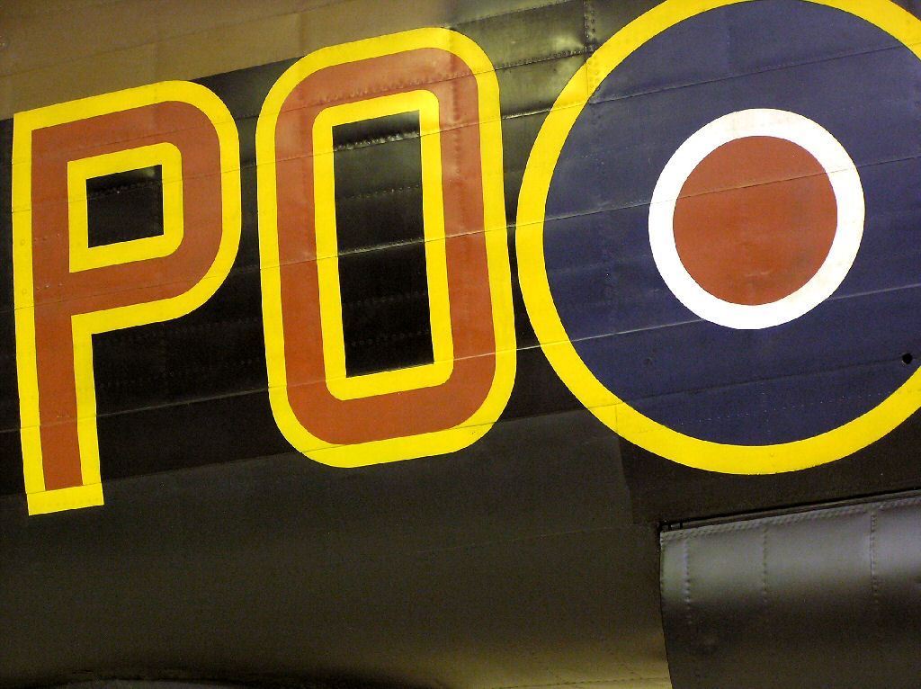 WW2 AVRO Lancaster long range RAF Bomber Command heavy bomber