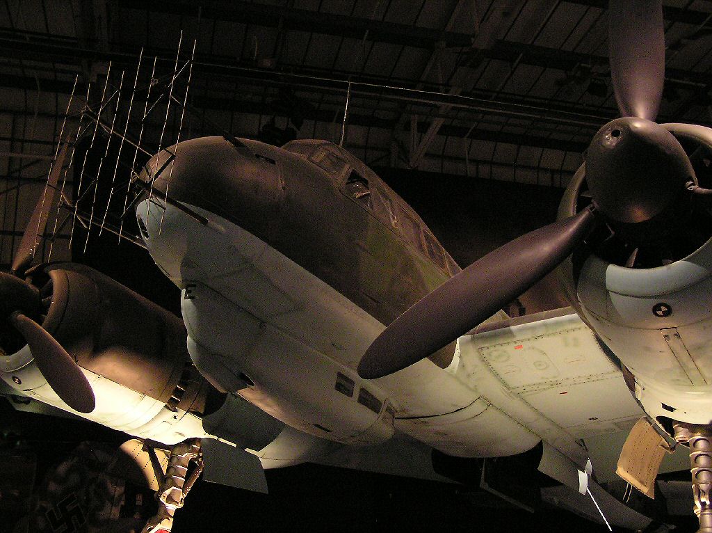 WW2 German Luftwaffe Junkers JU88 medium Bomber Night Fighter aircraft photo RAF Hendon Airforce Museum
