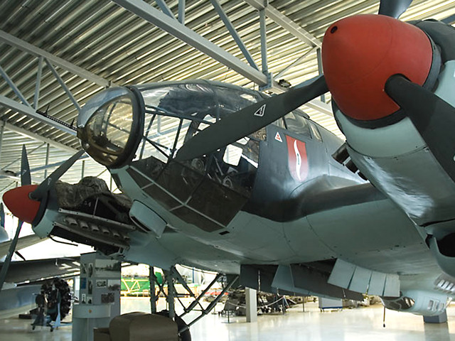 WW2 German Luftwaffe Heinkel He 111 Medium Bomber of the Blitz and Battle of Britain photos in Norway Airforce Museum