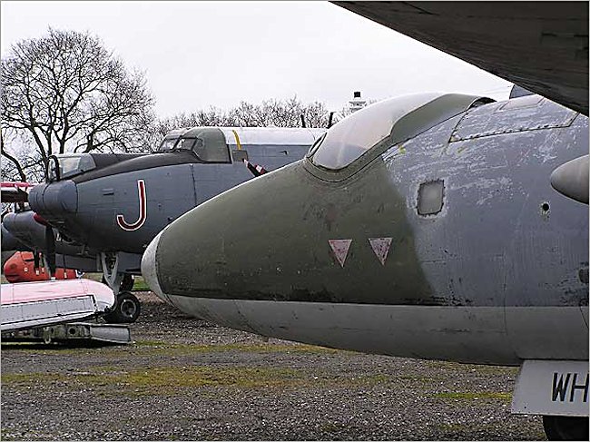 English Electric Canberra PR.7 reconnaissance Jet cockpit