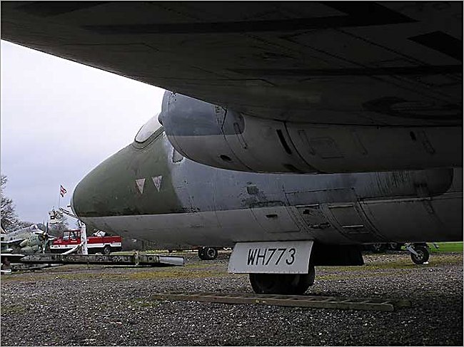 Surviving RAF English Electric Canberra PR.7 reconnaissance Jet