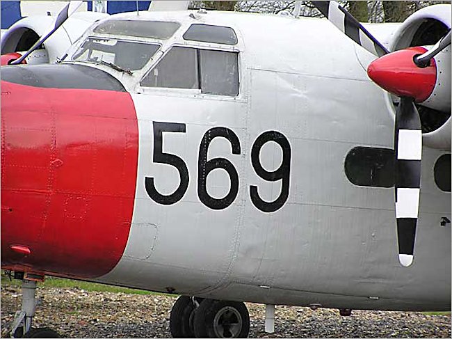 Percival Sea Prince T.1 Training Aircraft cockpit