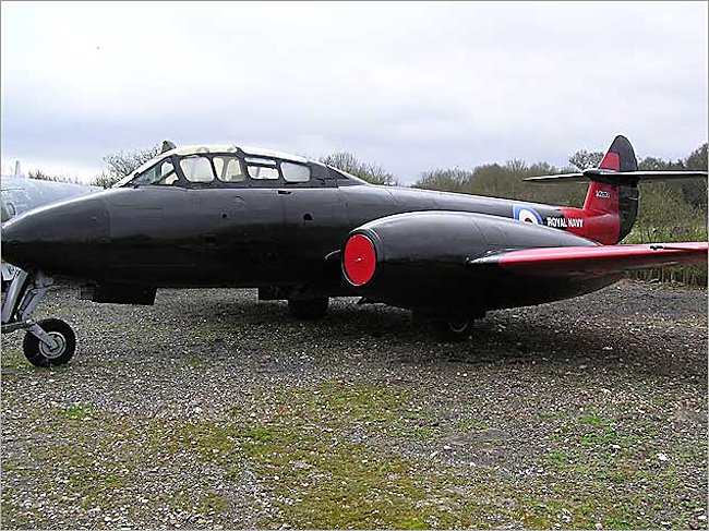 Gloster Meteor T.7 Jet Fighter Trainer two man cockpit