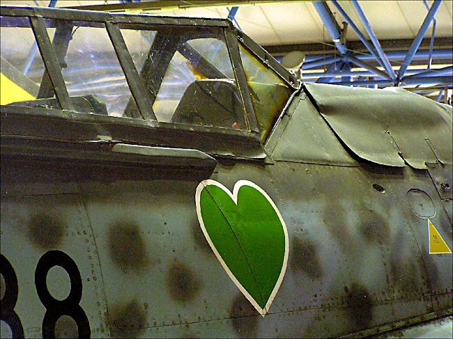 Luftwaffe Focke-Wulf Fw 190 Fighter cockpit