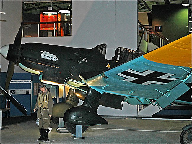 Luftwaffe Junkers JU87 Stuka dive bombers were used to attack russian tanks
