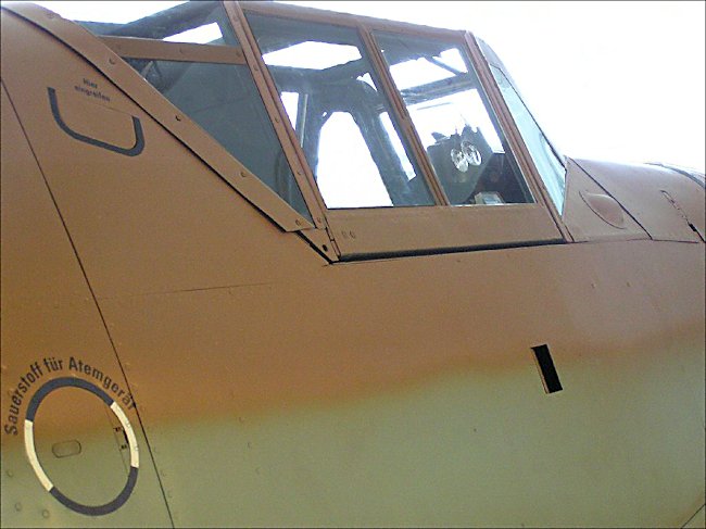 messerschmitt 109 cockpit