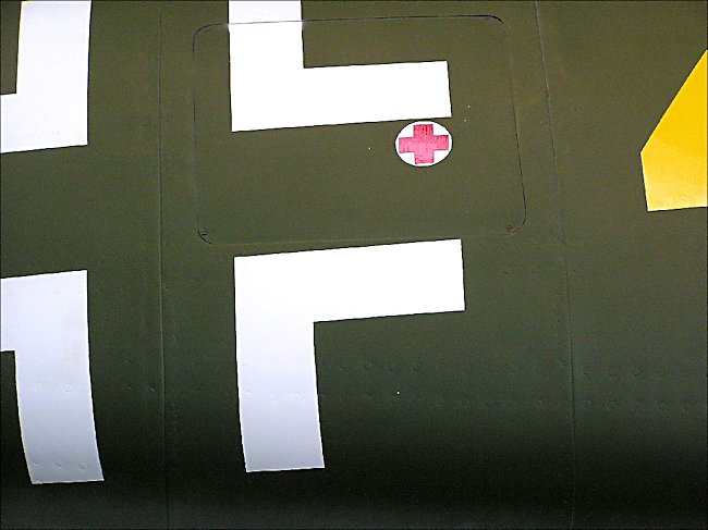 Luftwaffe Messerschmitt Me 262 jet fighter body