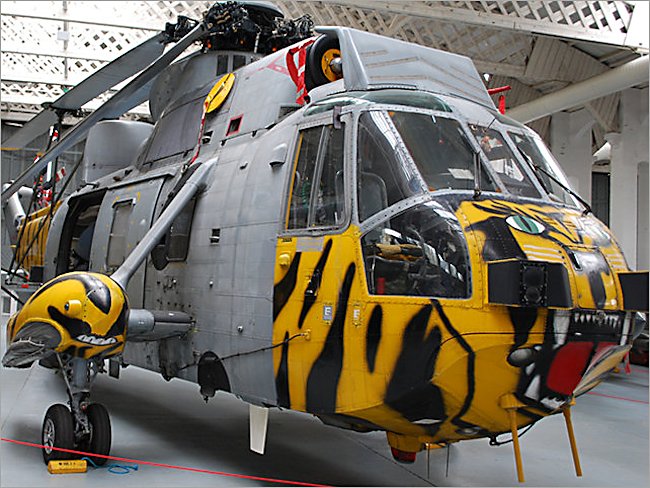 Westland Sea King RNAS anti submarine attack Helicopter