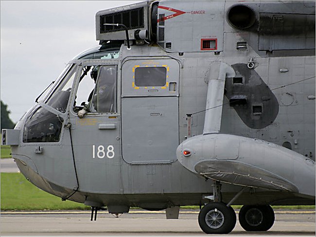 Westland Sea King Royal Navy ASaC Airborne Surveillance and Area Control Helicopter