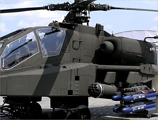 British McDonnell Douglas Boeing AH-64 Apache Longbow Attack Helicopter