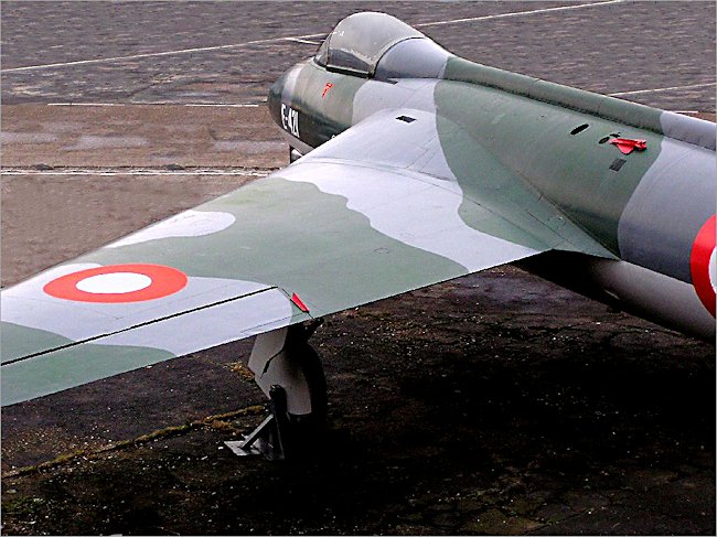 Royal Danish Airforce Hawker Hunter Jet Fighter Bomber