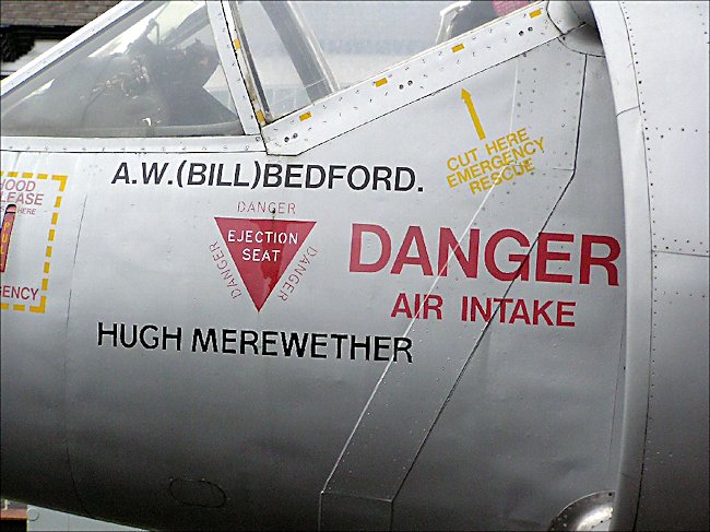 RAF Hawker Siddeley Harrier jump Jet cockpit