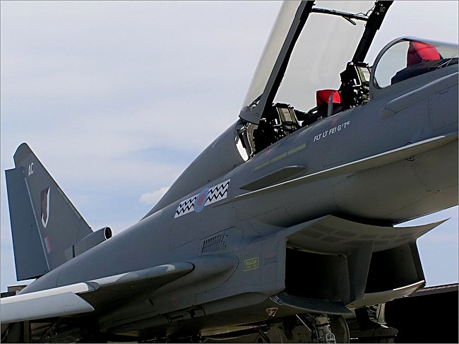 RAF Typhoon II eurofighter