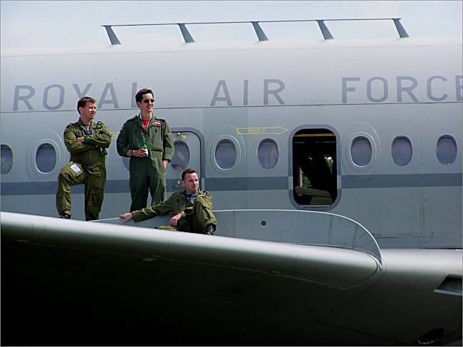 RAF Vickers VC10 Mk4 Transporter and Air-to-Air Refuelling Tanker AAR