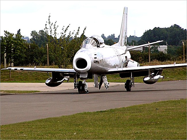 USAF Surviving Restored flying F-86 Saber Korean War Jet Fighter