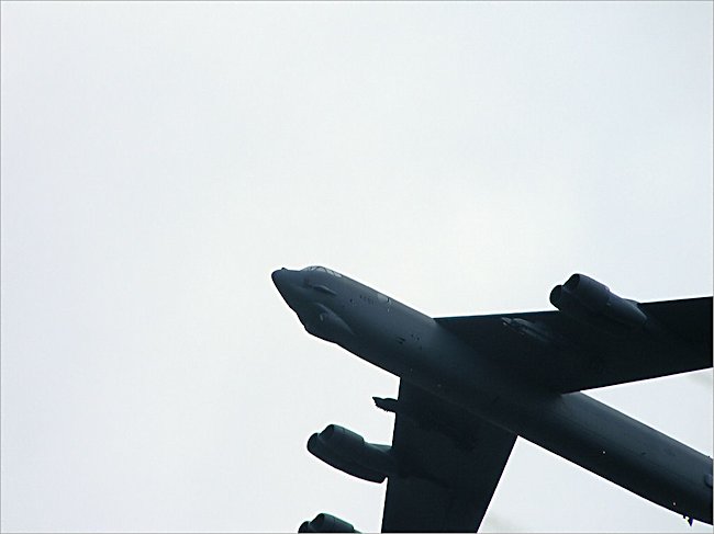 USAF Boeing B-52 Stratofortress Heavy Bomber has four rngines